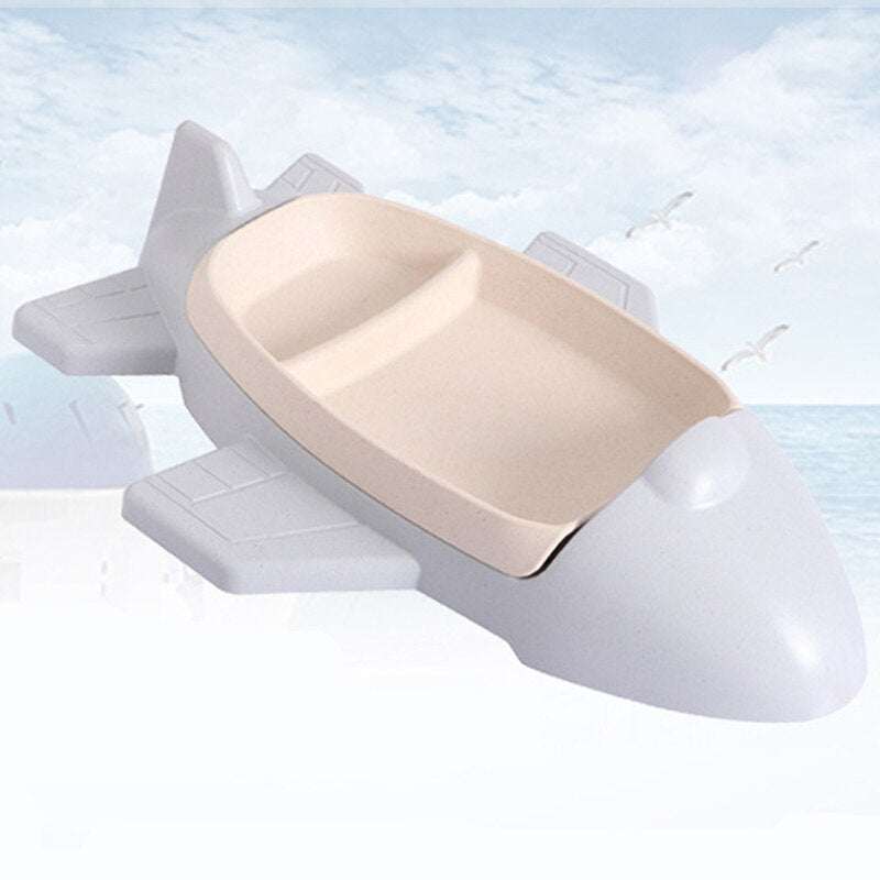 Cartoon airplane bowl