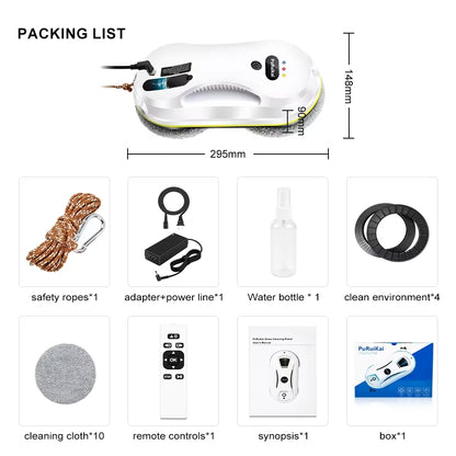 Window Cleaning Robot Vacuum Cleaner, Window Cleaning Robot, Water Spray Glass Cleaning Robot, Water Spray