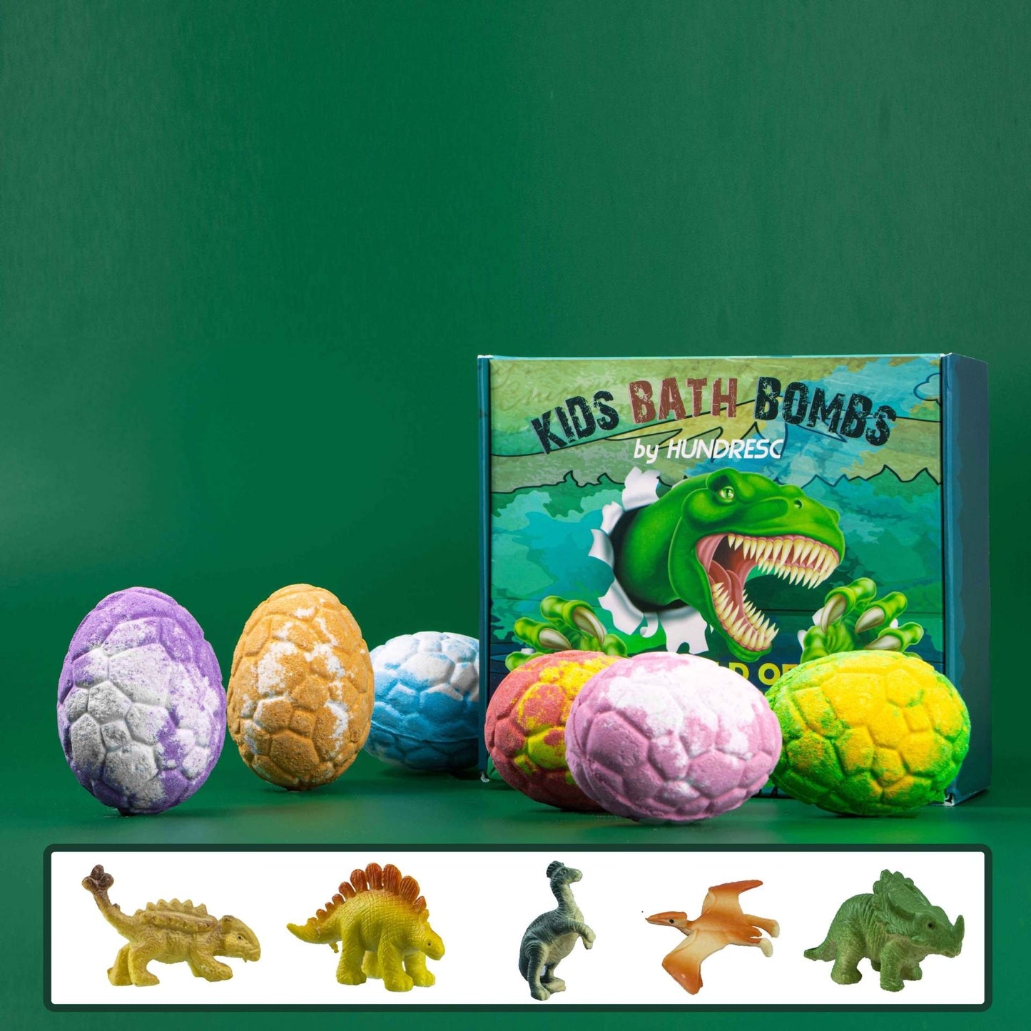 Dinosaur Egg Explosion Bath Salt Christmas Gift Essential Oil Bathtub Bath Loofah