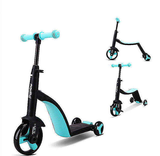 3 in 1 Multi Function Children Scooter Tricycle