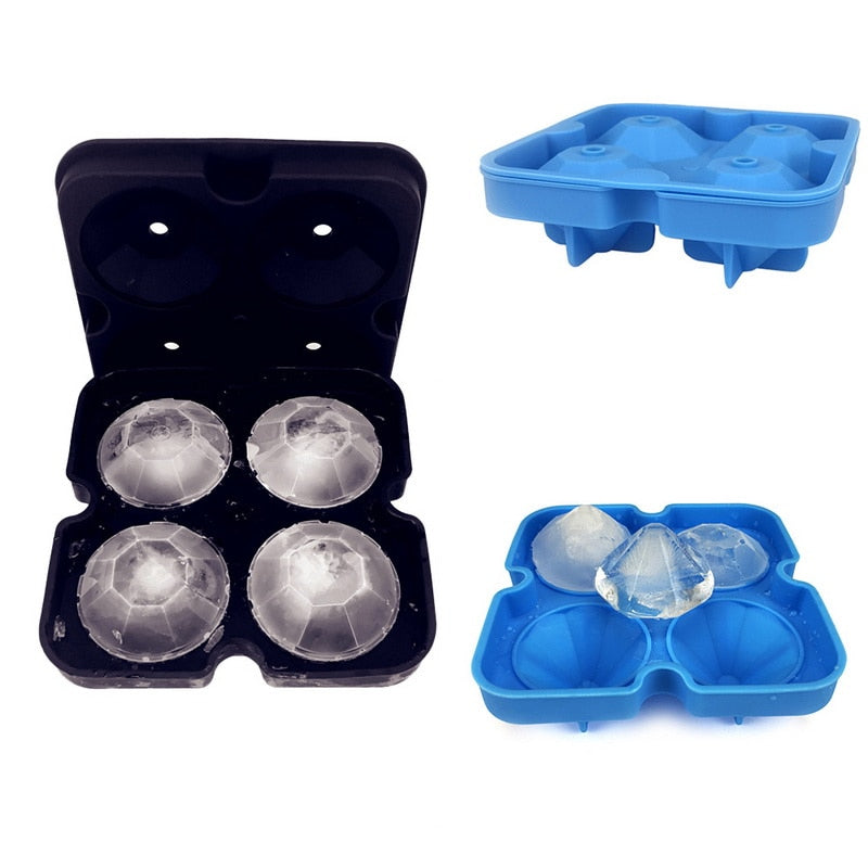 4 Diamond Space Ice Cube Maker