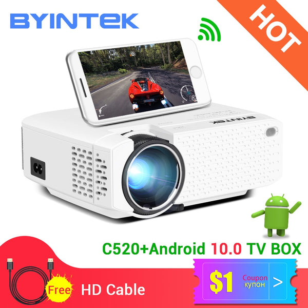 byintek c520 mini hd projector