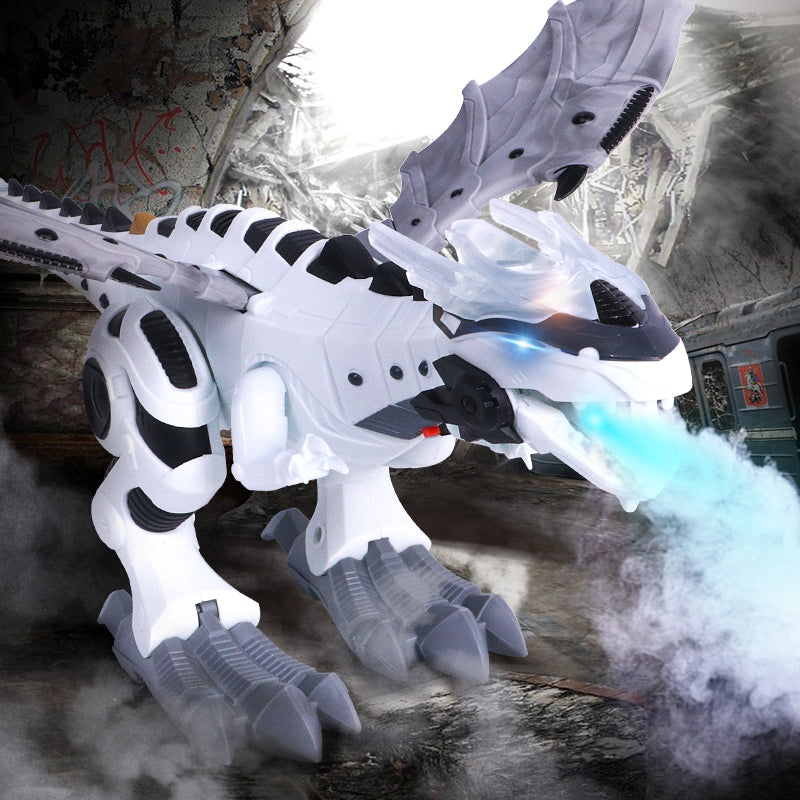 Large Spray Dinosaurs Robot With Wing and Spray