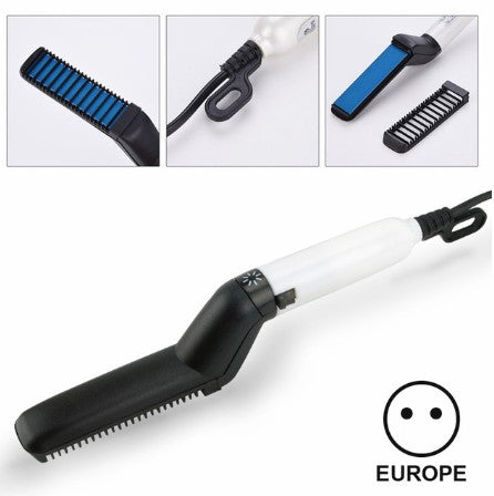 Multifunctional Electric Hair Comb Brush Beard Straightener