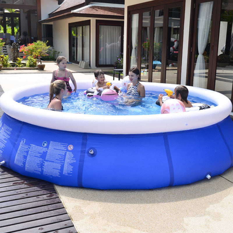 The Original Easy Set Outdoor Swimming Inflatable Ring  Pool