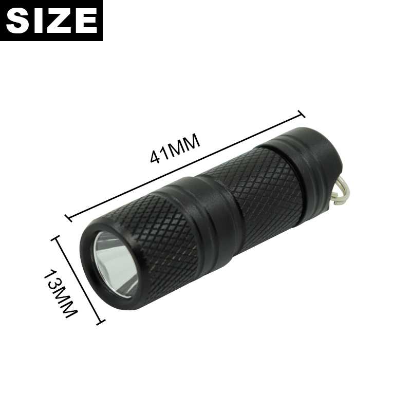 Waterproof Mini LED Flashlight with USB