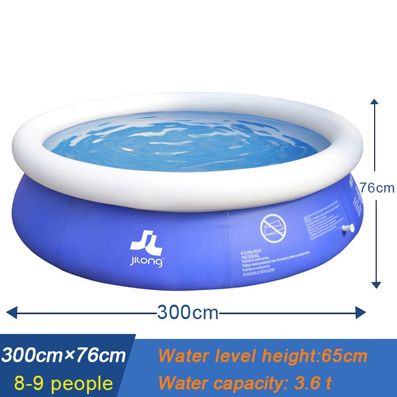 The Original Easy Set Outdoor Swimming Inflatable Ring  Pool