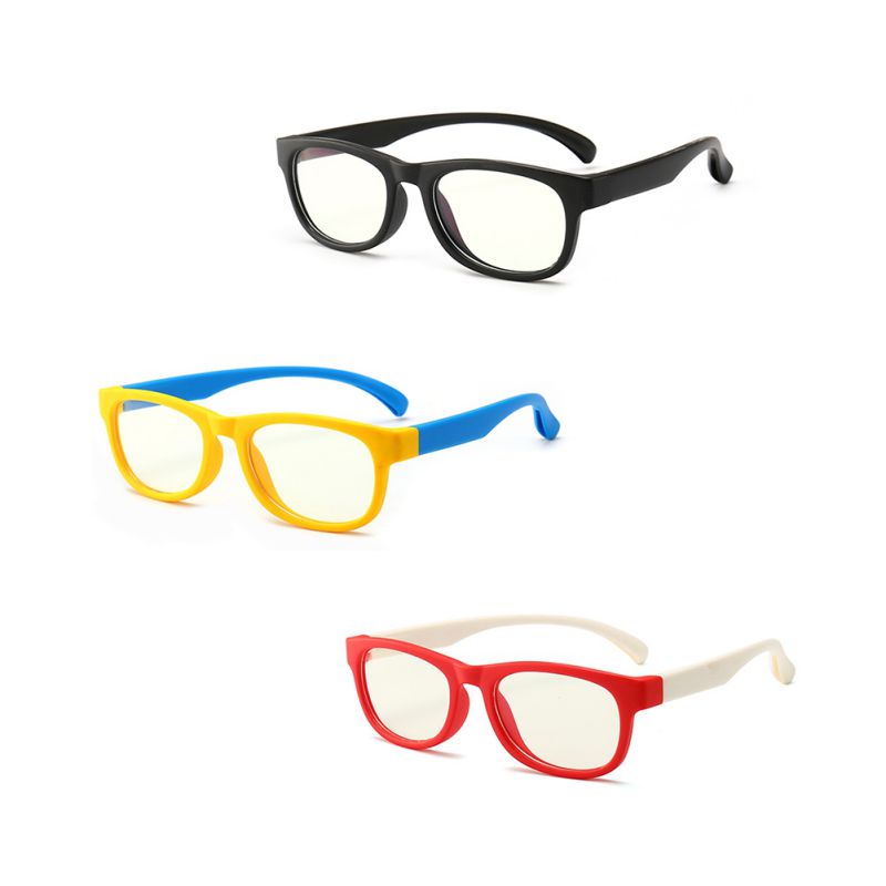 Computer Transparent Blocking Anti Reflective Eyeglasses for Kids