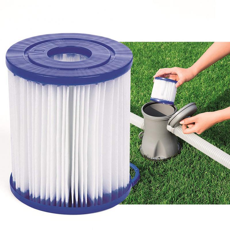 Electric Reusable Swimming Pool Filter Pump Water Filter