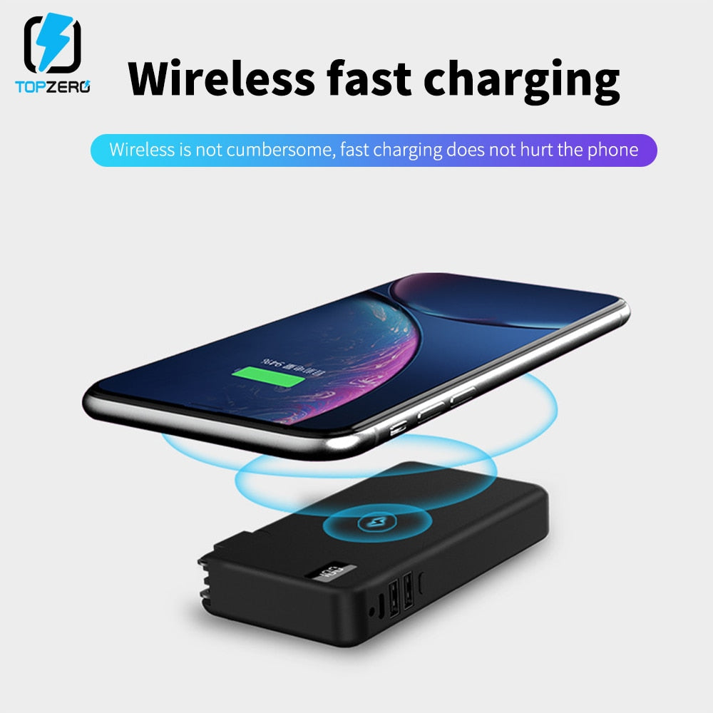 PowerPad - 3 In 1 Wall Charger and Wireless Power Bank Station