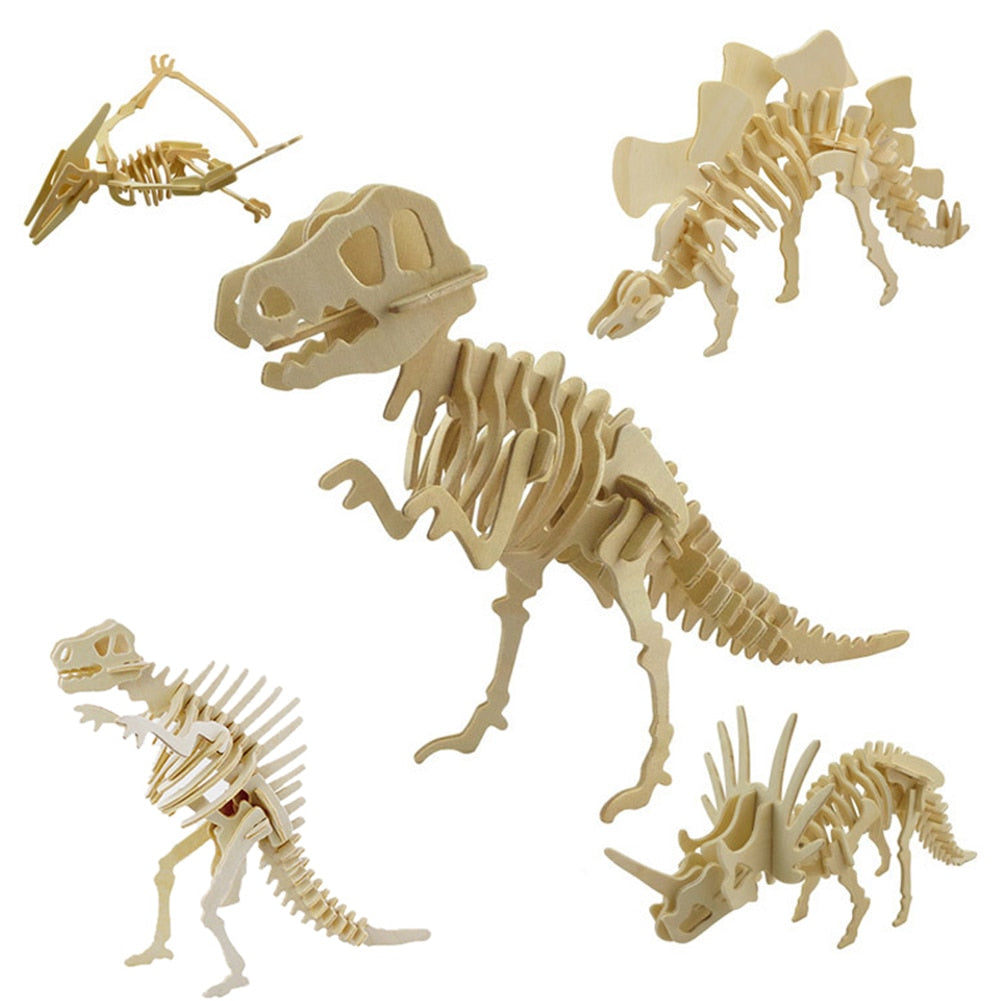 3D Dinosaur Skeleton Puzzle