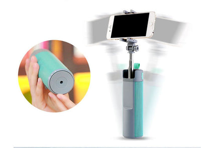 Smart Can - Multifunctional Wireless Speaker, Power Bank, Selfie Stick and Phone Mount