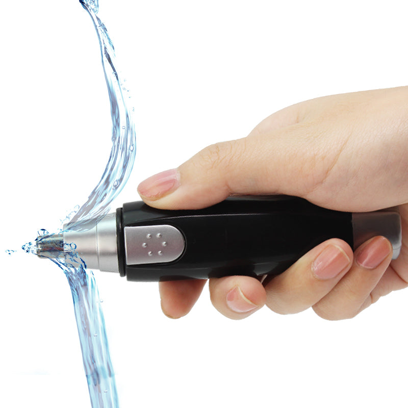 Ear & Nose Neck Hair Trimmer Clipper- Battery Ops, Waterproof, Easy Cleaning