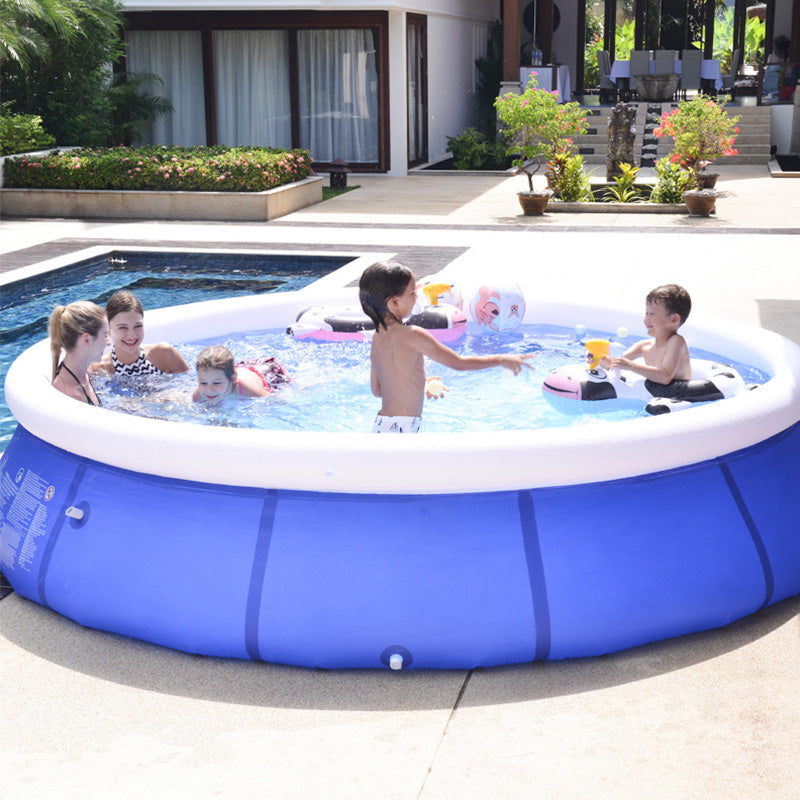 The Original Easy Set Outdoor Swimming Inflatable Ring  Pool