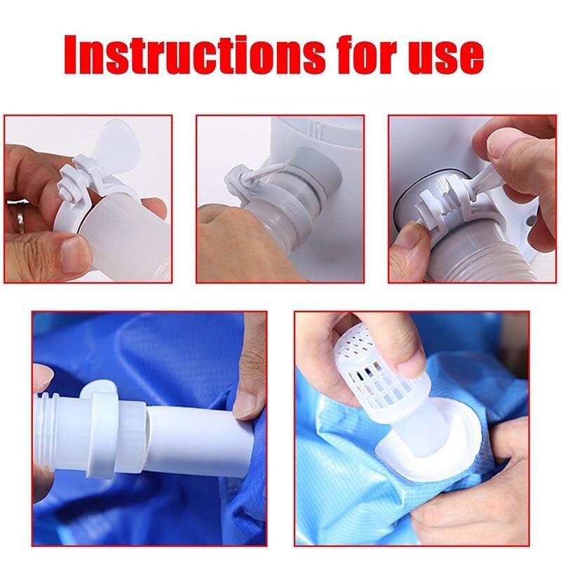 Electric Reusable Swimming Pool Filter Pump Water Filter