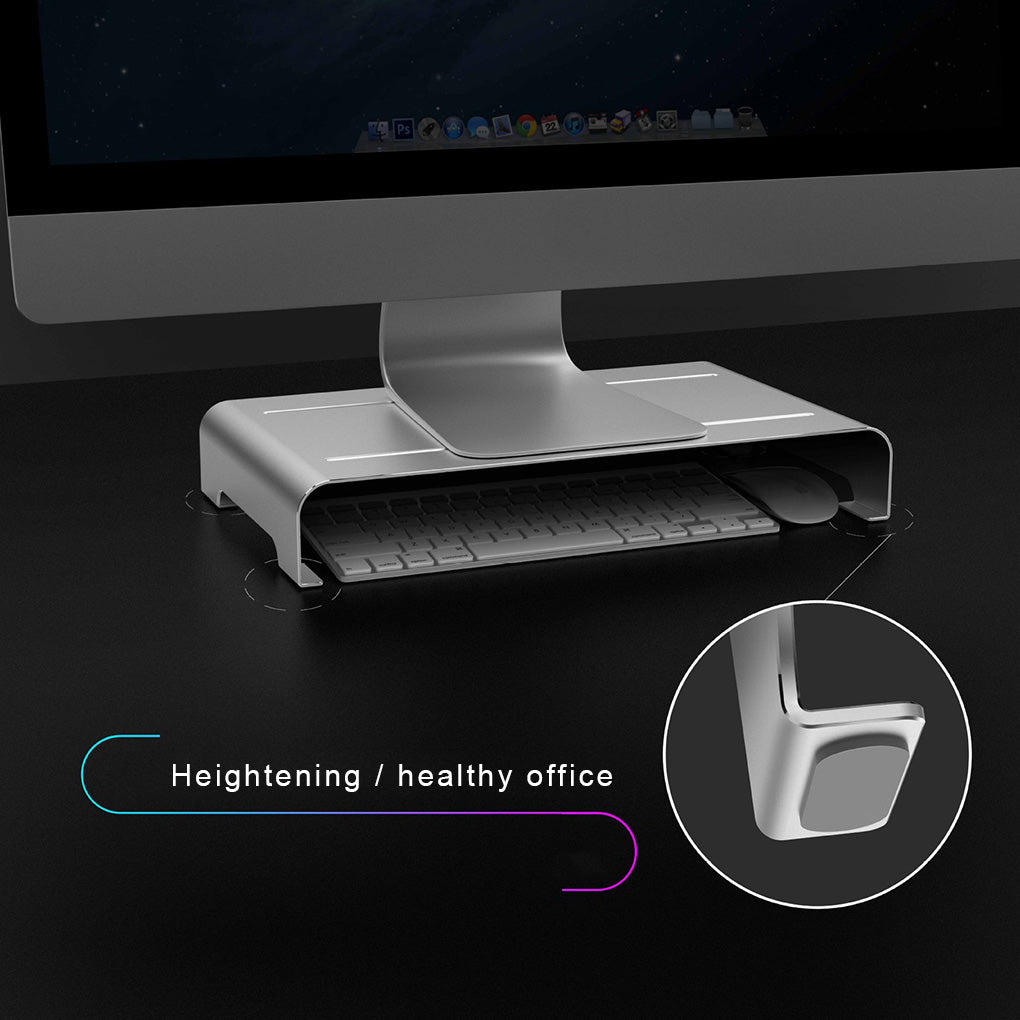 Aluminum Alloy Bracket Computer Monitor Stand Base Anti-slip