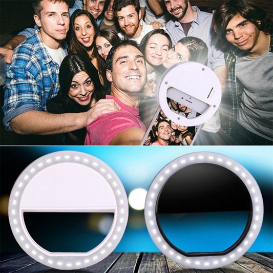 LED Ring Flash Clip for Phone for Tiktok and Youtube Selfies