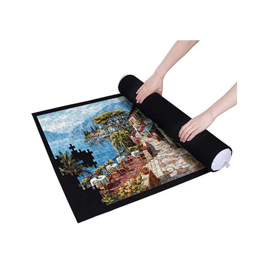 Eco-Friendly Puzzle Roll Jigsaw Storage Felt Mat